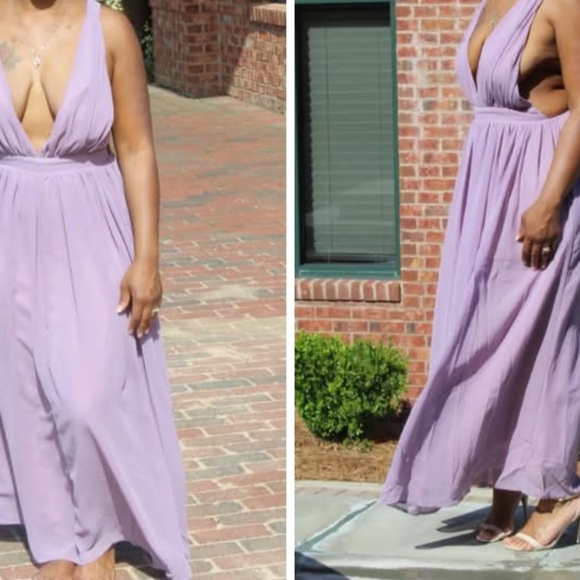 Chiffon Maxi Dress - Picture 5 of 5
